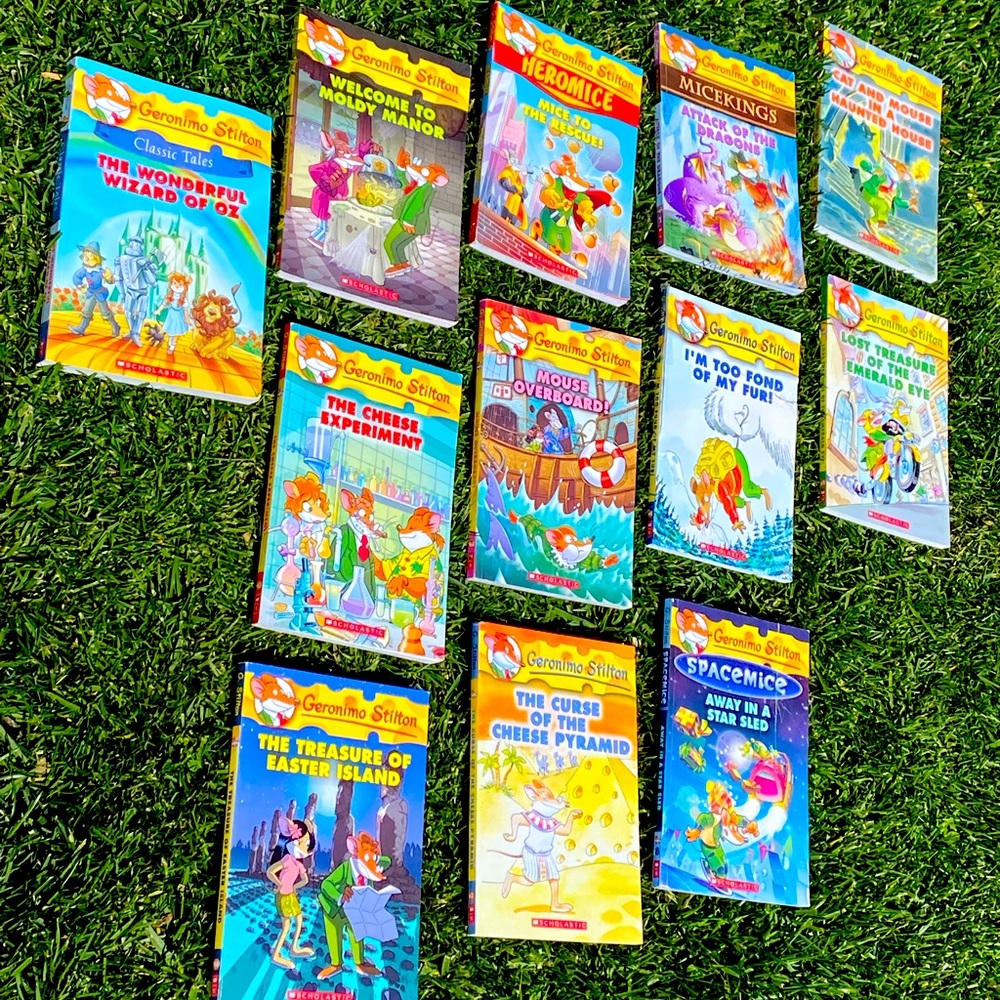 Books-Geronimo Stilton (2-4 grade)